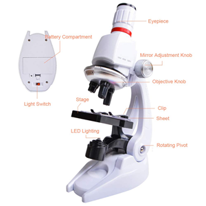 میکروسکوپ دانش آموزی علوم پایه 2172 light ) Microscope Science Kids )-اسباب بازی
